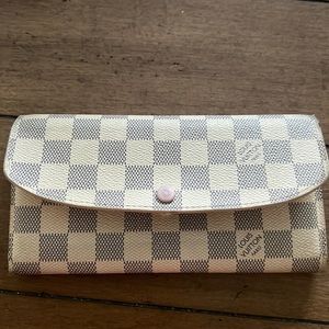 Louis Vuitton leather wallet